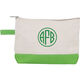 Choice of Monogram Style Canvas Make-Up Bag Image 2 of 14